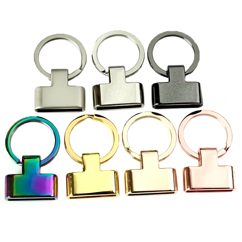 2 шт. золотистая/Серебристая шарнирная застежка Омар зажимы для ключей брелок