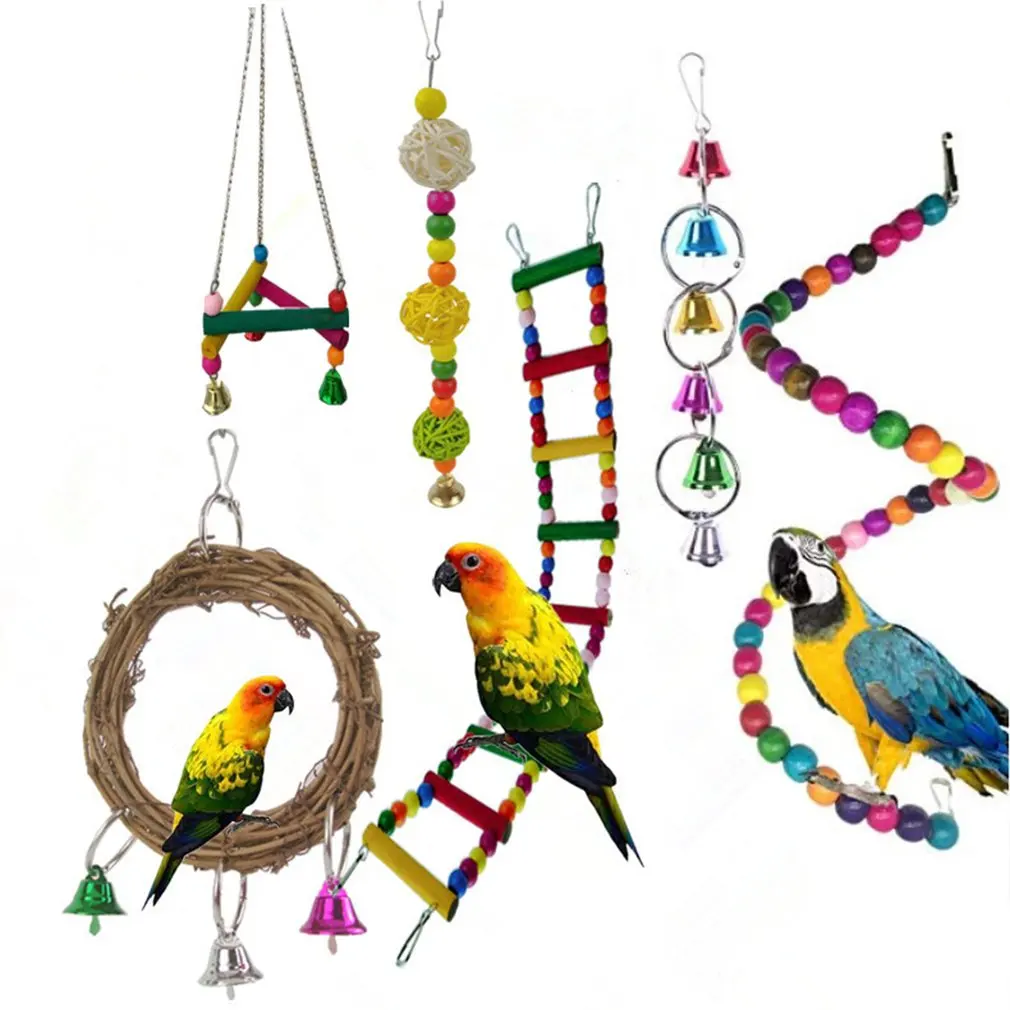 

Bird Cage Ornaments Bird Cage Supplies Parrot Toys Bird Supplies Bird Swings Bird Stairs Hanging Strings