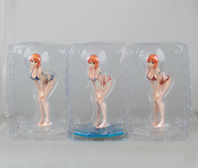 

17cm Anime Nami Figure swimsuit Sexy Girl Model Toys PVC Action Figure Collection Japan Anime Nami toys for children gifts