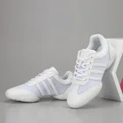 Спортивная обувь для аэробики женская обувь мягкая подошва обувь для Черлидинга тренировочные Квадратные танцевальные туфли Женская и взрослая спортивная обувь