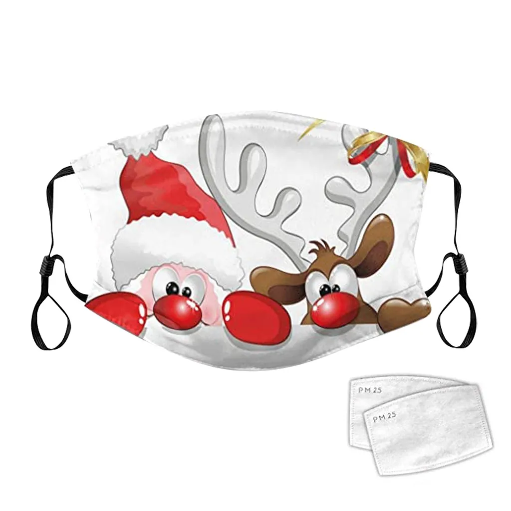 

5pc Color pattern mask face mask fashion Washable Proof Protect Face Mouth Cover Outdoor Youre Too Close Maske