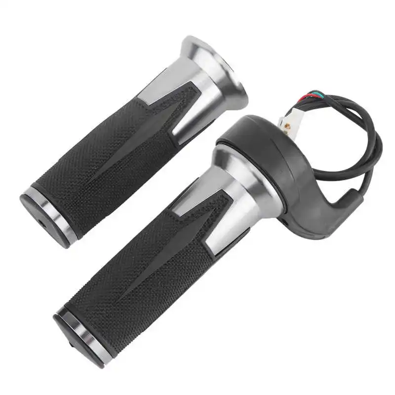 1 Pair Electric Bicycle Throttle Grip Universal E-Bike Twist Handle Scooter Tricycle Accelerator | Спорт и развлечения