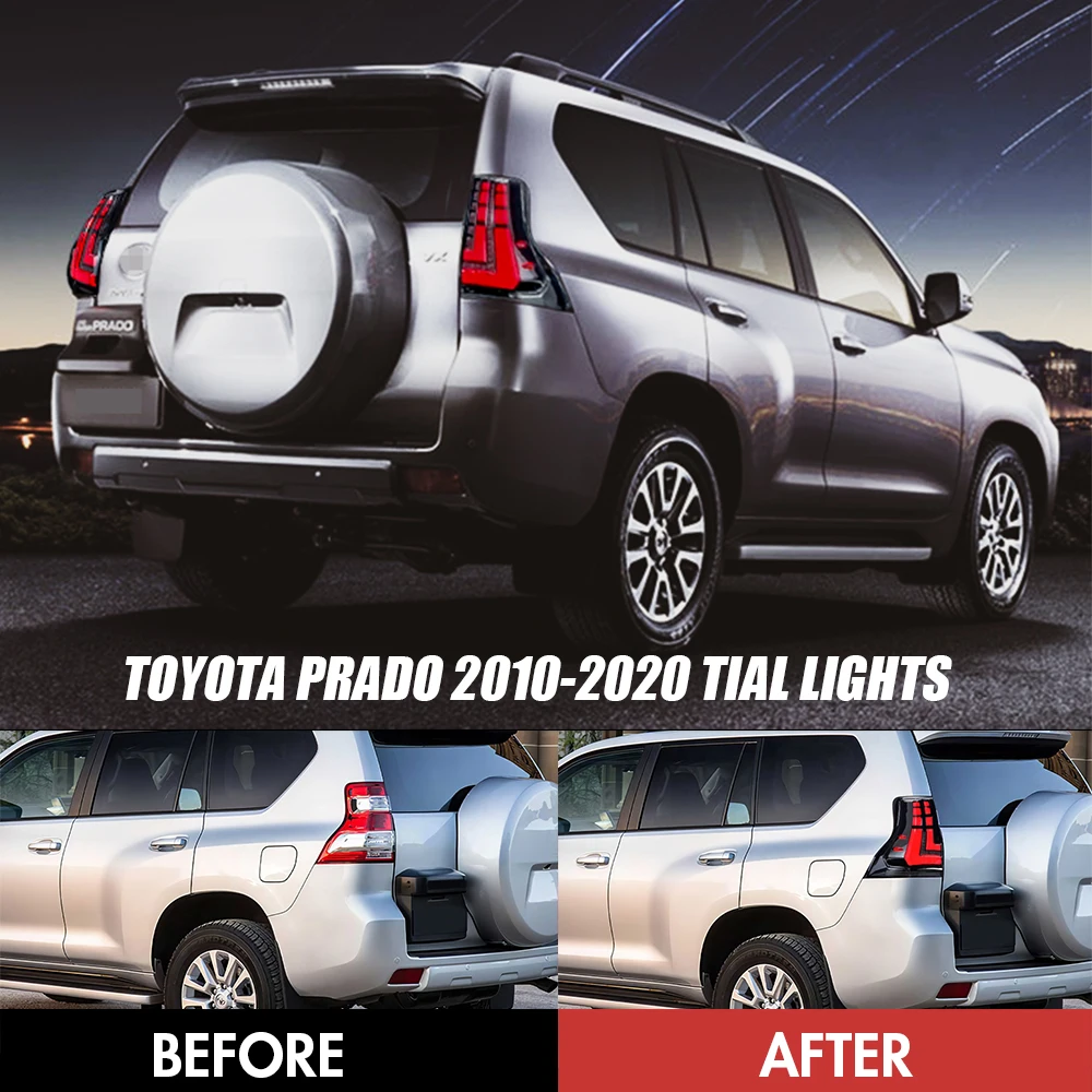 Задние фары для Toyota Prado или Lexus GX 2018-2021 Аксессуары автомобилей аксессуары
