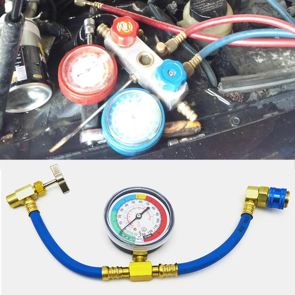 

Air Conditioning Kit R134A AC Air Conditioner Tools Recharge Refrigerant Fill Hose Refrigerante Open Valve Charging Pipe For Car