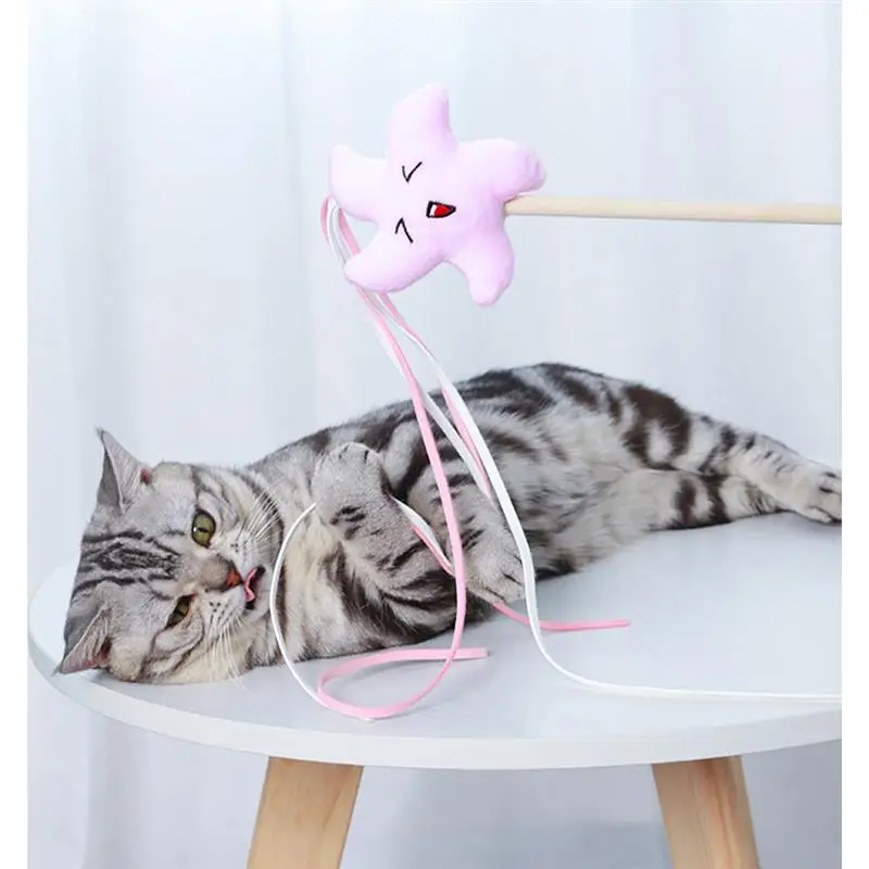 Плюшевый игровой комплекс для кошек Игрушка кошки &quotДразнилка&quot кисточкой