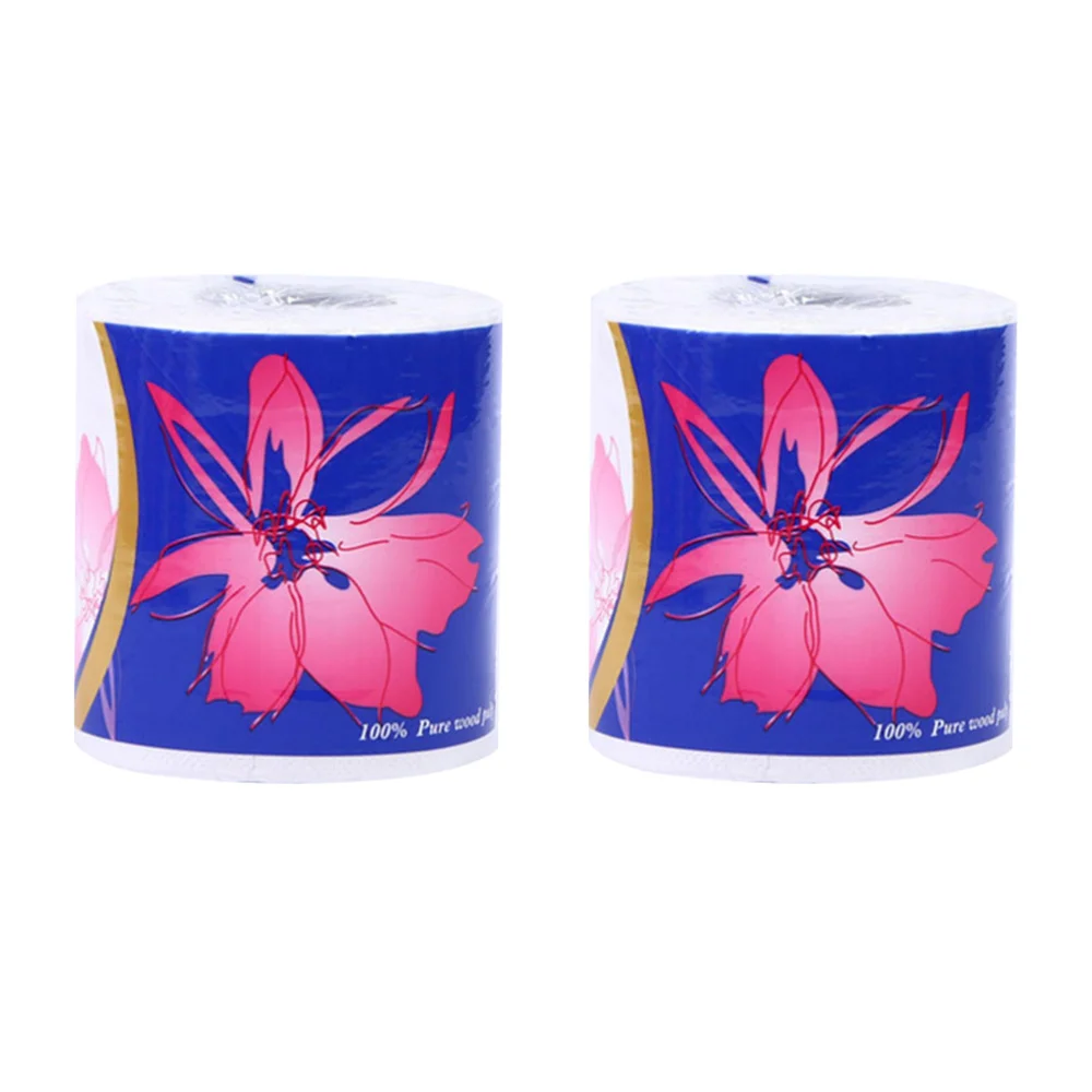

10 Rolls of 75g 3 Layers Roll Paper Tissue Paper Toilet Bathroom Roll Paper