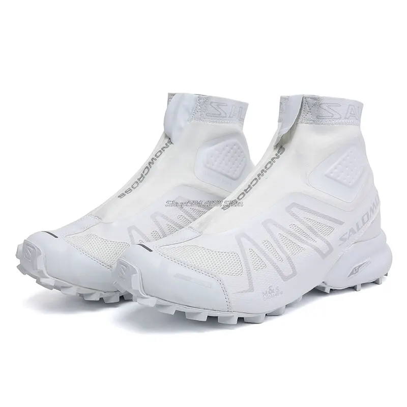 

Hot Sale Salomon-Shoes Speed Cross CS Snowcross Sneakers Mens Running Shoes Classic White Outdoor Speedcross Sports Shoes 40-46