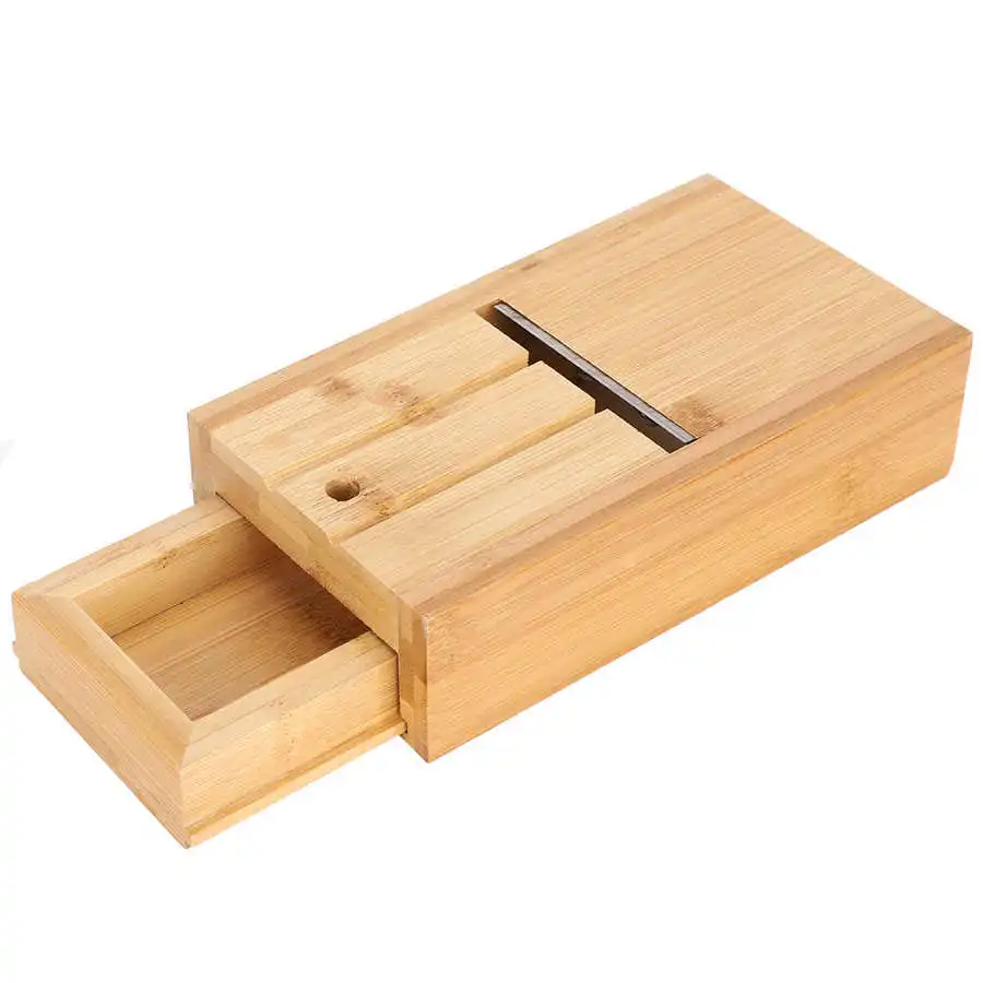 Woden нож для мыла Регулируемый бамбуковый строгальные инструменты ручной работы