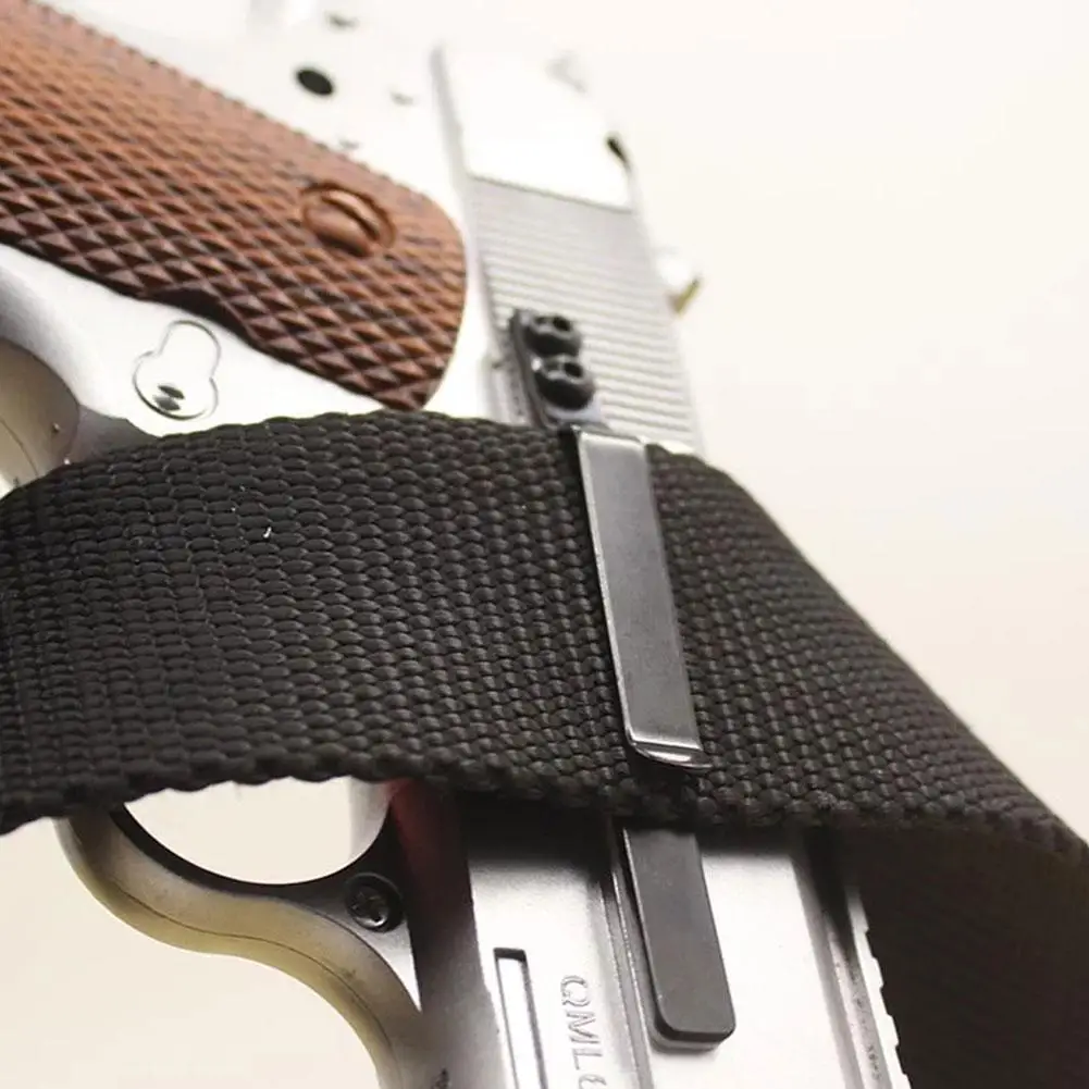 

Glue Clip Belt Clip Leather Steel Invisible Clip For Wallet Clip Nylon Universal Gun Clip For Carrying Belt Pocket Nylon 6 Doubl