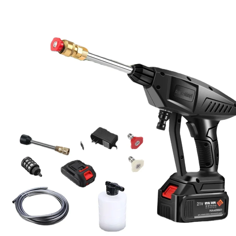 

Cordless High Pressure Car Wash Water Gun Portable High Pressure Cleaner Car Washer Parkside Machine For Makita 18V Battery