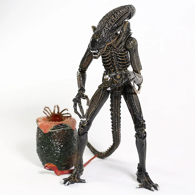 Инопланетянин NECA Серия коричневый/синий воин чужой Ultimate экшн-фигурка