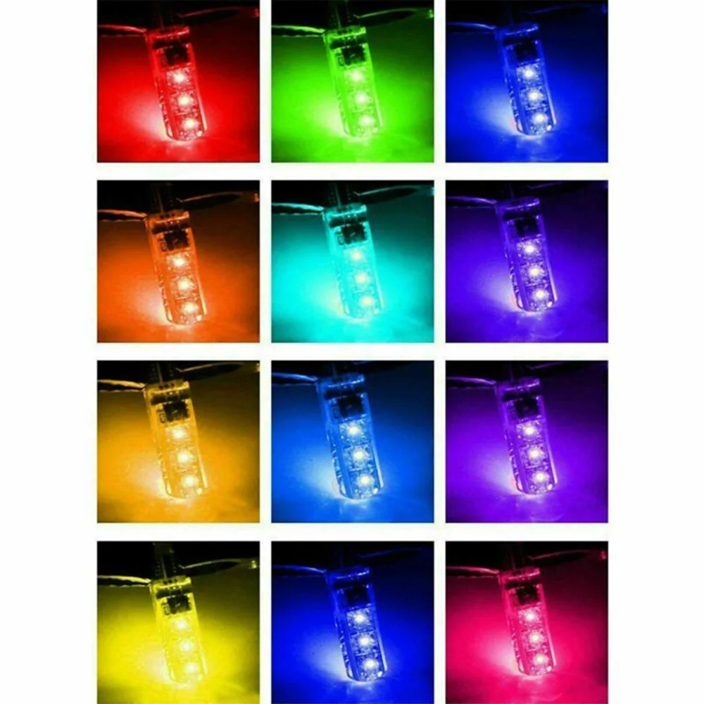 

LED Bulbs Atmosphere light Motorcycle 2pcs Accessoires Three-Color Mode