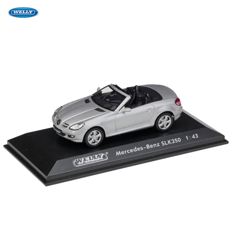SLK350 WELLY 1:43 Volvo C30 автомобиль сплав модель автомобиля Моделирование Украшение автомобиля коллекция подарок игрушка Литье модель игрушка для мальчиков - Цвет: SLK350