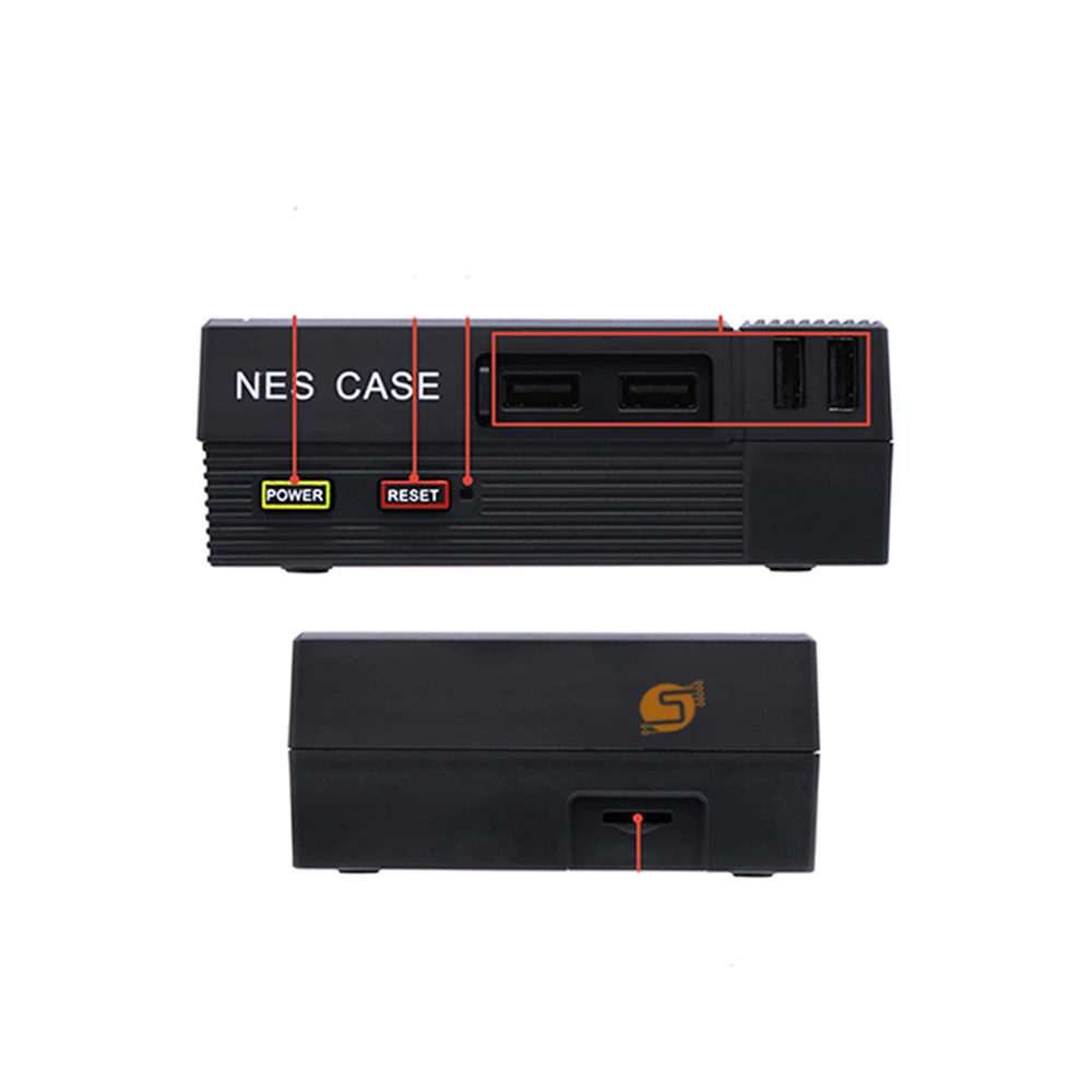 Корпус NESPi для Raspberry Pi 3B NES корпус 3 классический винтажный Pie RPI159|Аксессуары