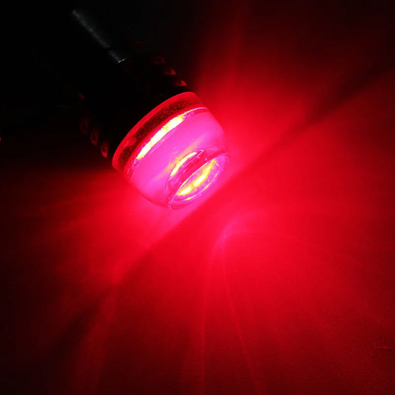 2 предмета в комплекте красный авто лампа фонаря указателя поворота 1157 BAY15D P21/5 Вт