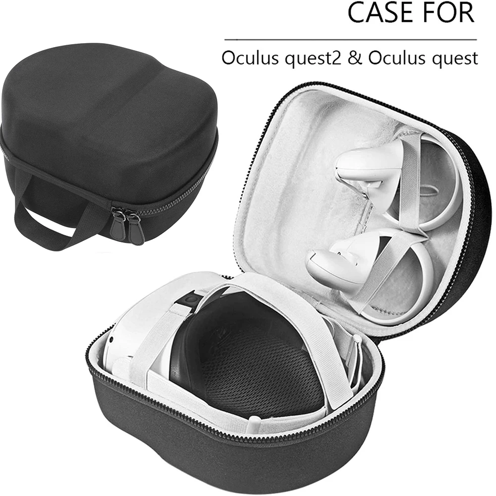 

Portable Storage Bag For Oculus Quest 2 VR Headset Shockproof Virtual Reality Travel Carrying Case For Quest/Quest 2 Accessories