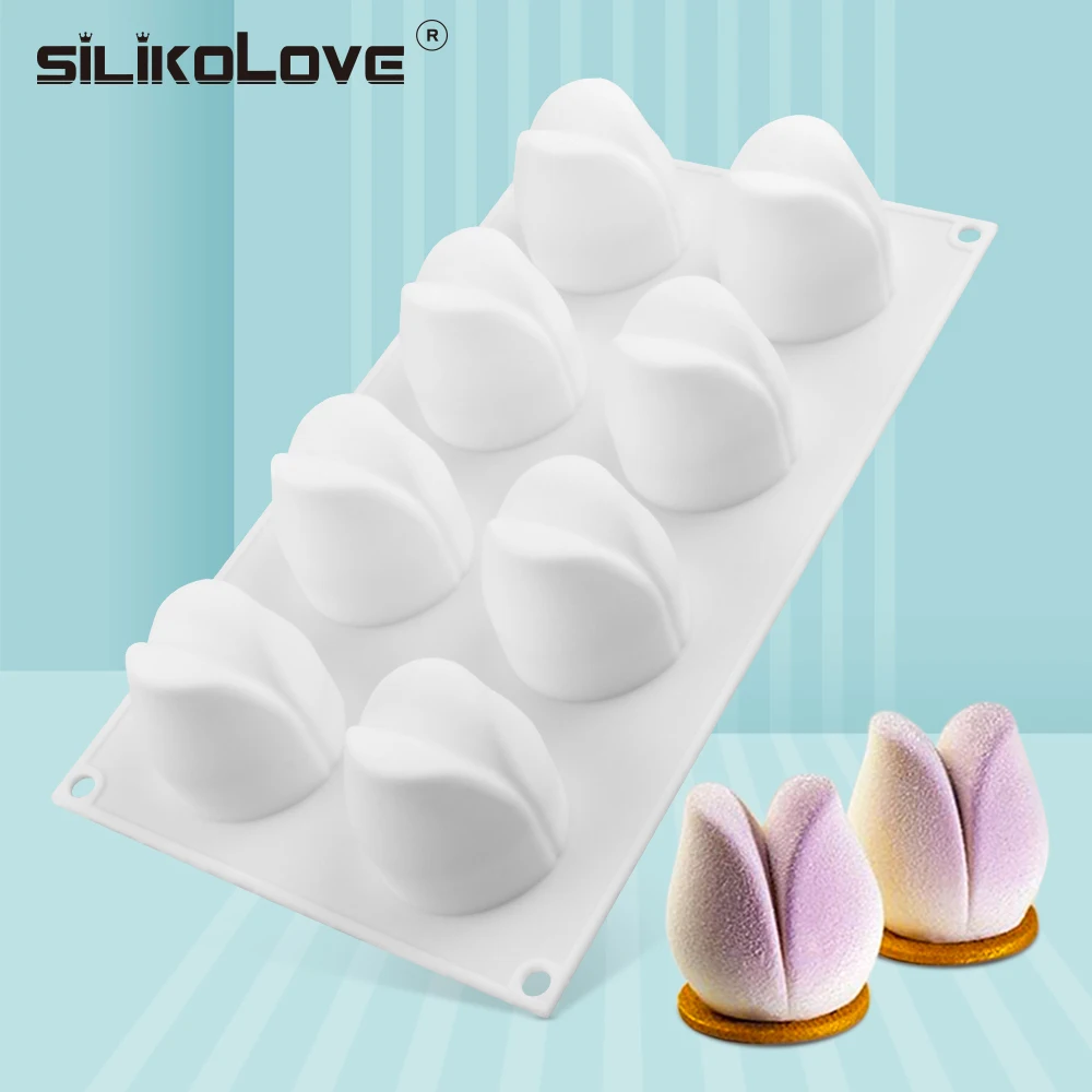 SILIKOLOVE 3D в форме розы Diy Свадебные силиконовые формы для Мусса украшения торта трюфель домовые Кондитерские инструменты