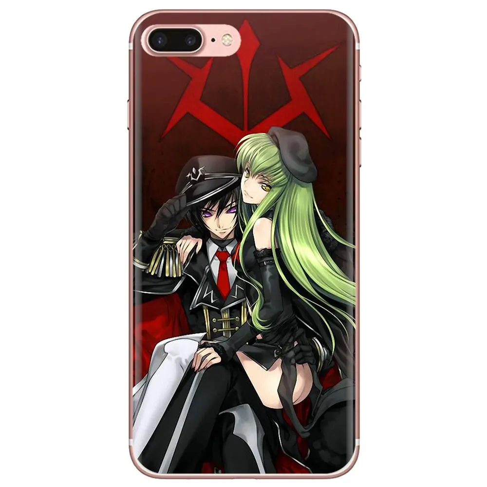Аниме Julius серебряные серьги-кольца с Code Geass силиконовый чехол-Сумочка для