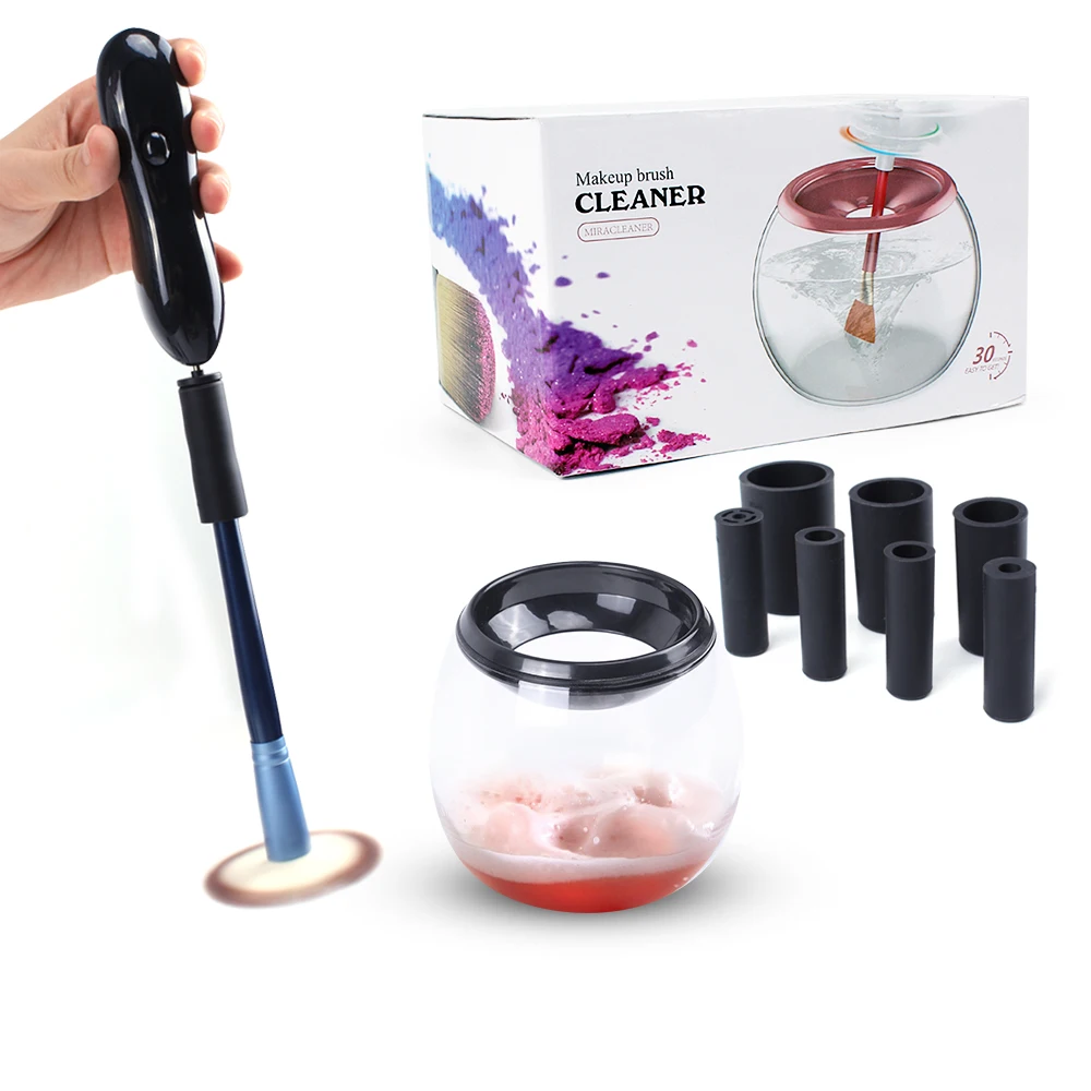 

Professional Makeup Brush Cleaner Fast Washing and Drying Make up Brushes Cleaning Makeup Brush Tools and Machine
