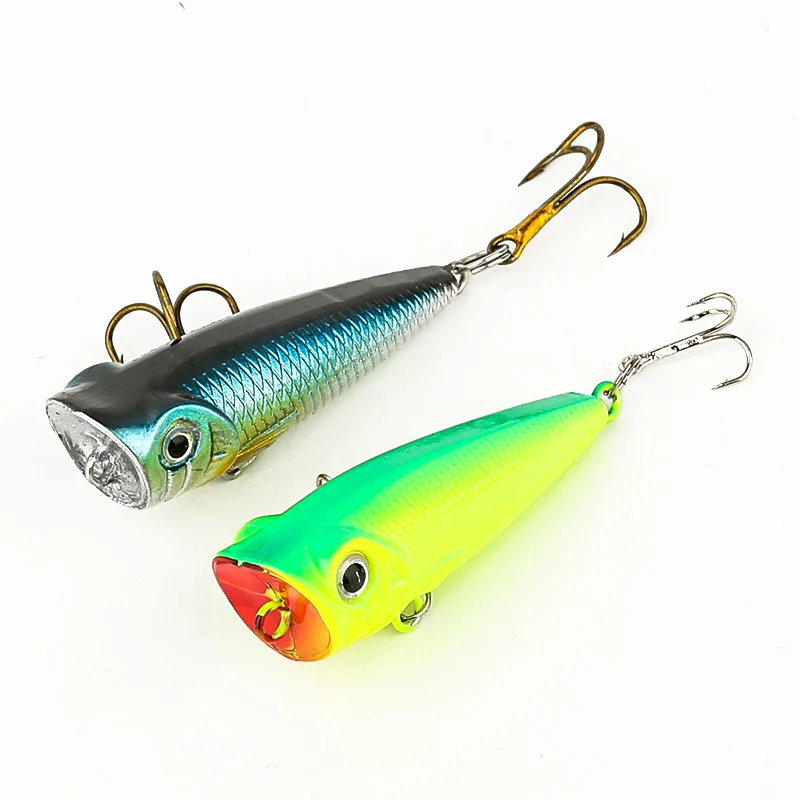 

Mini Popper Hard Lure Topwater Popper Fishing Bait 40/50mm 4.5g Plastic Jerkbait Artificial Wobblers Swimbait Fishing Tackle
