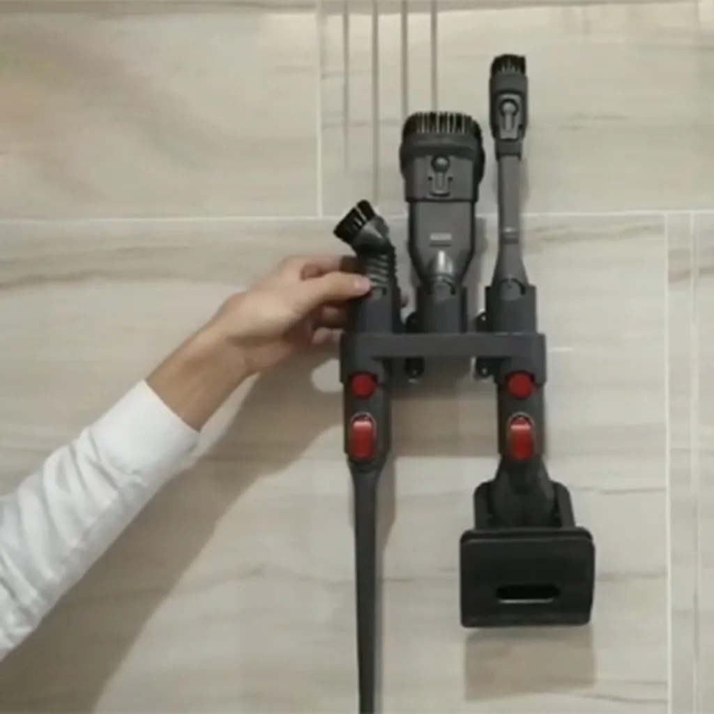 Без перфорации насадка для зубных щеток хранения с дизайном кармана Dyson-V7/V8/V10/V11