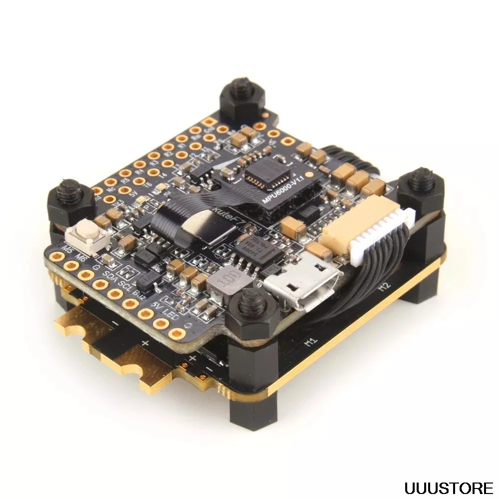 Контроллер полета Holybro Kakute F7 V1.5 + Tekko32 F3 40A 4 в 1 Blheli 32 3-6S бесщеточный ESC для