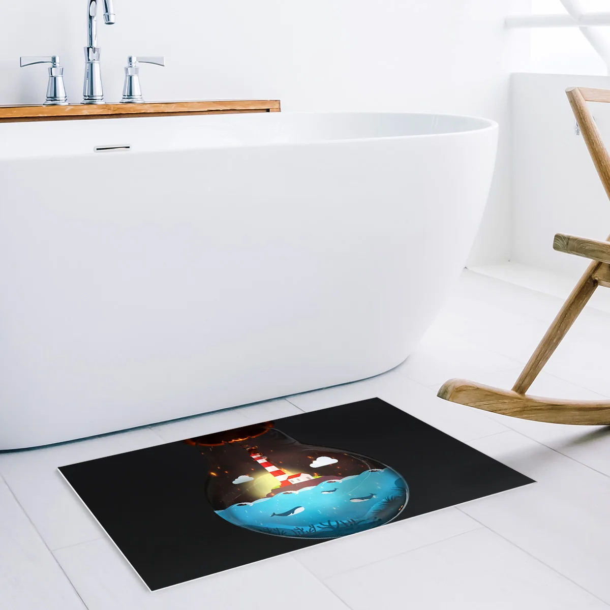 Светильник лампа остров светильник домашние коврики товары для дома дверь кухни