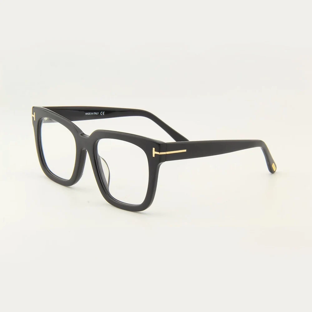 

TOM brand vintage square big Acetate EyeGlasses Optical Frames Fashion Optical Myopia Prescription Eyeglasses Women Men TF690