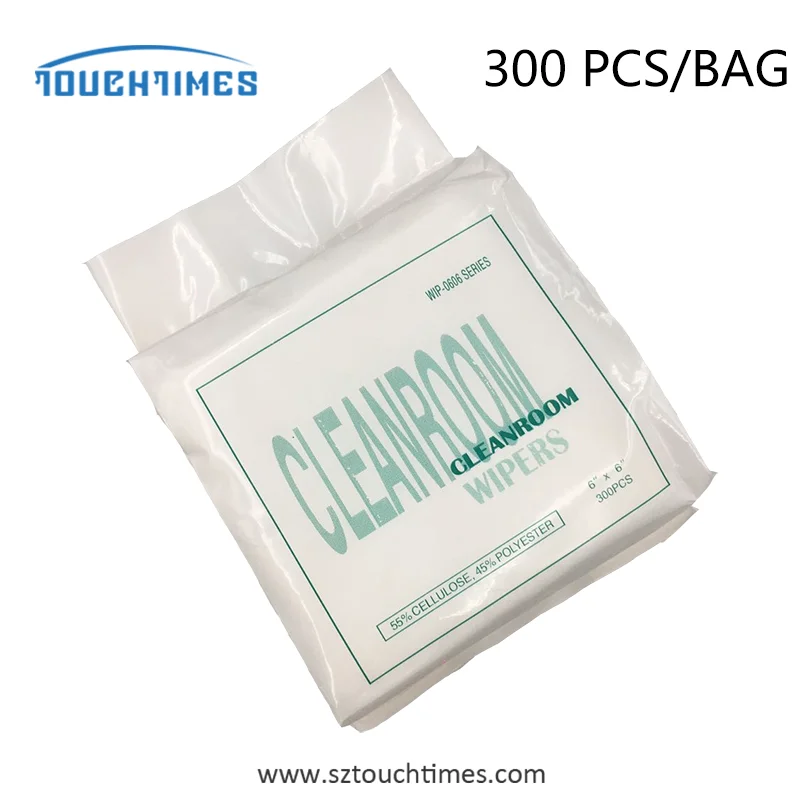 

6 inch*6 inch cleanroom wiper Cleaning Tissue stencil wiping non dust cloth clean for all large format printer print