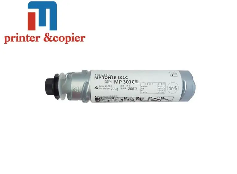 

2pcs New Compatible MP301 Toner Cartridge for Ricoh MP301SP 301SPF 140g pcs