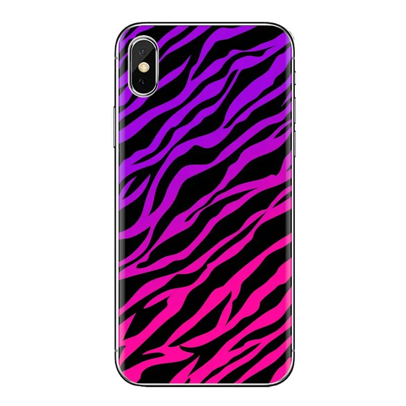 For Samsung Galaxy S3 S4 S5 Mini S6 S7 Edge S8 S9 S10 Plus Note 3 4 5 8 9 Phone Shell Covers Pastel Teal Tiger neon Zebra Hybrid |