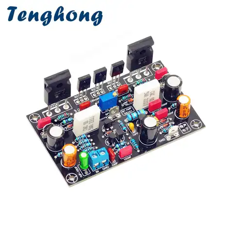 Плата усилителя мощности звука Tenghong 100 Вт, МОП-ламповый усилитель IRFP240 IRFP9240, моно усилитель, сделай сам