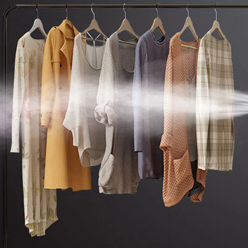 

Portable Mini Clothes Steam Iron Travel Handheld Ironing Wrinkle Hanging Ironing Machine 120Ml Capacity (Black) UK Plug