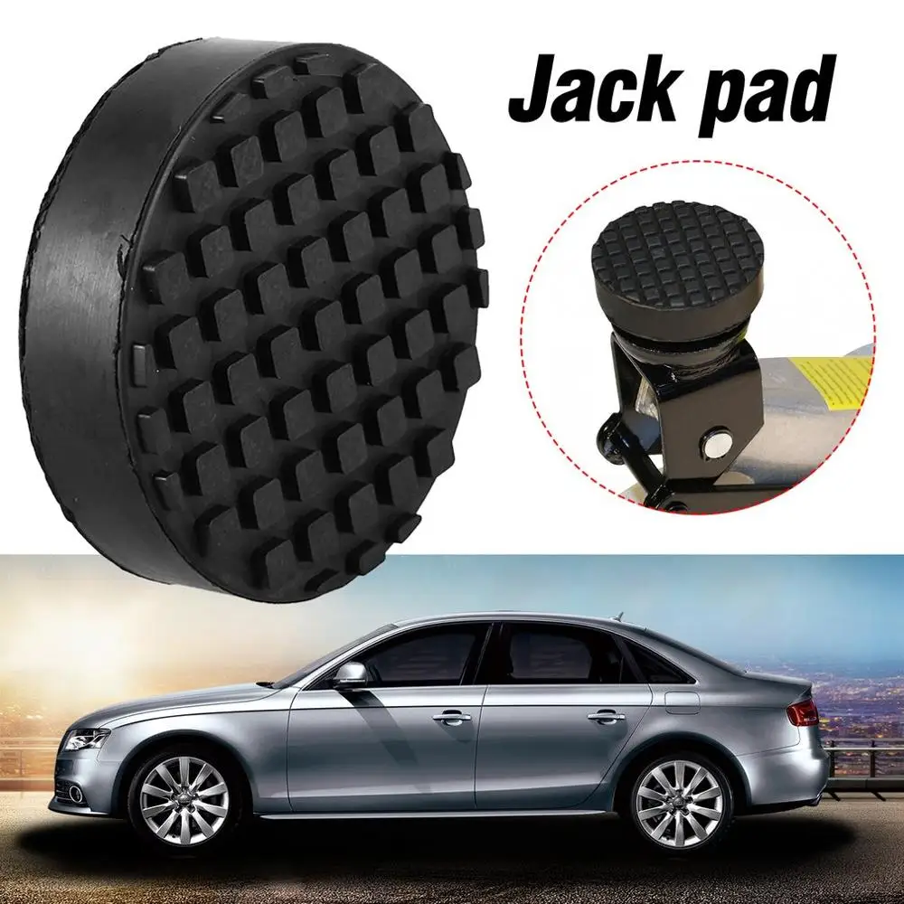 

Rubber Slotted Floor Jack Pad Frame Rail Adapter For Pinch Weld Side Pad Defective Products Durable Resistant