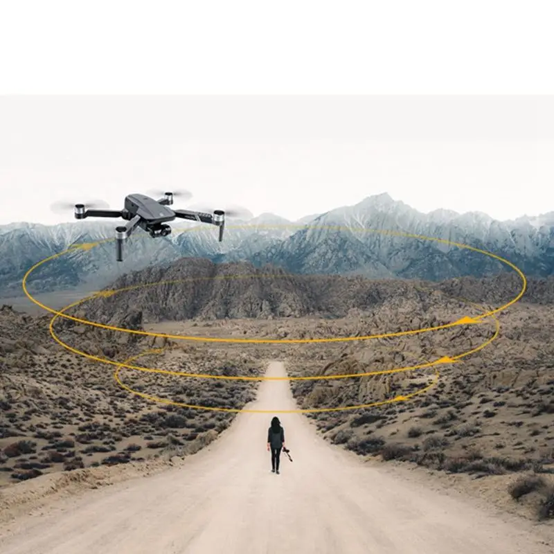 Квадрокоптер 8813 Pro Wi-Fi 1 км FPV 2 оси двойная камера 4K HD 25 минут полета GPS оптическое
