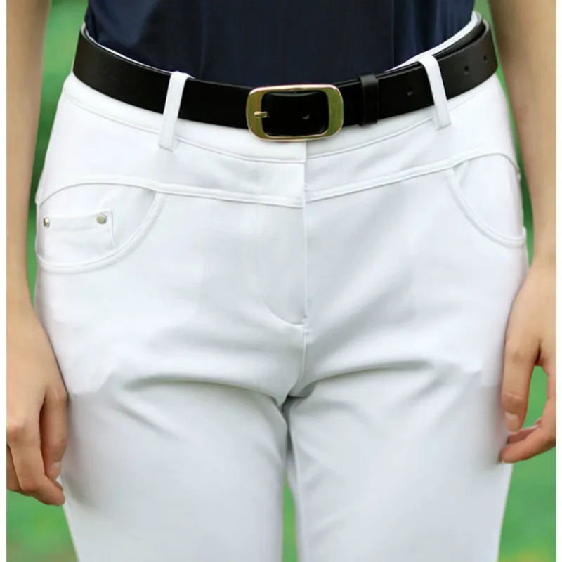 

PGM New Golf White Pants Women's Pants Spring Summer Ultra-Stretch Slim Sports Pants For Female KUZ070