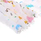 1 шт. 6-слойная детская хлопковая марля, Слюнявчики для детского лица, средство для мытья