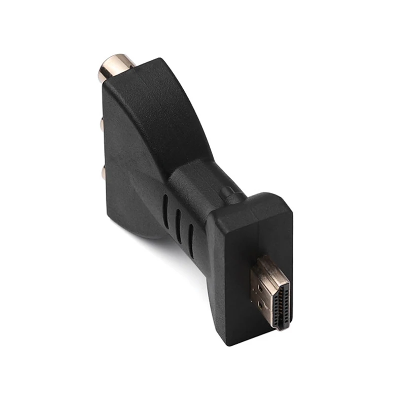Позолоченный HDMI штекер 3 RGB RCA видео аудио адаптер AV компонентный конвертер для 720P