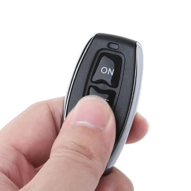 

1Set DC12-48V Single Way Water Pump Wireless Remote Control Switch ON OFF Relay Receiver Transmitter 433mhz