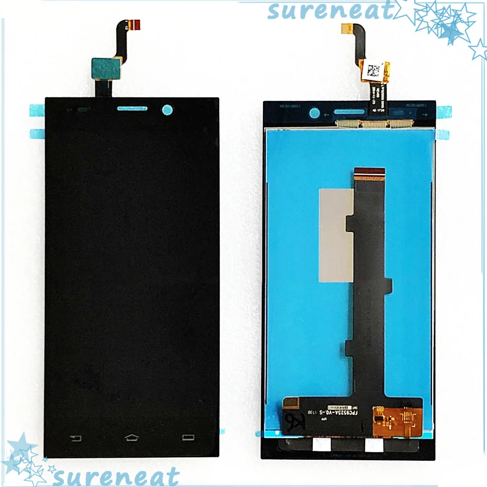 ЖК-дисплей 5,0 дюйма для Philips Xenium V787 с сенсорным экраном и дигитайзером, сенсорная панель в сборе, запасные части для телефона, черный