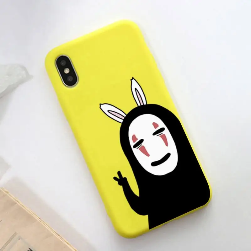 

Anime Spirited Away No Face man Phone Case for iphone 11 12 mini pro max 7 8 plus 6 6s x xs max xr shell