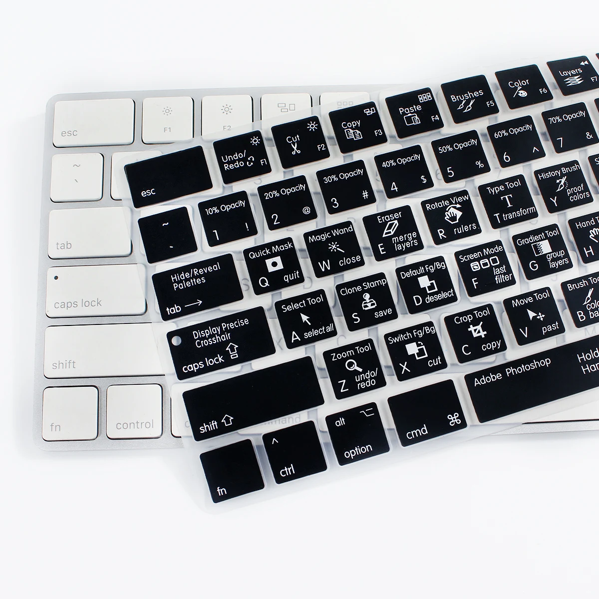 HRH фотошоп PS Hotkey Пыленепроницаемая силиконовая клавиатура защитная пленка для Apple Magic A1644 MLA22B/A US клавиатуры