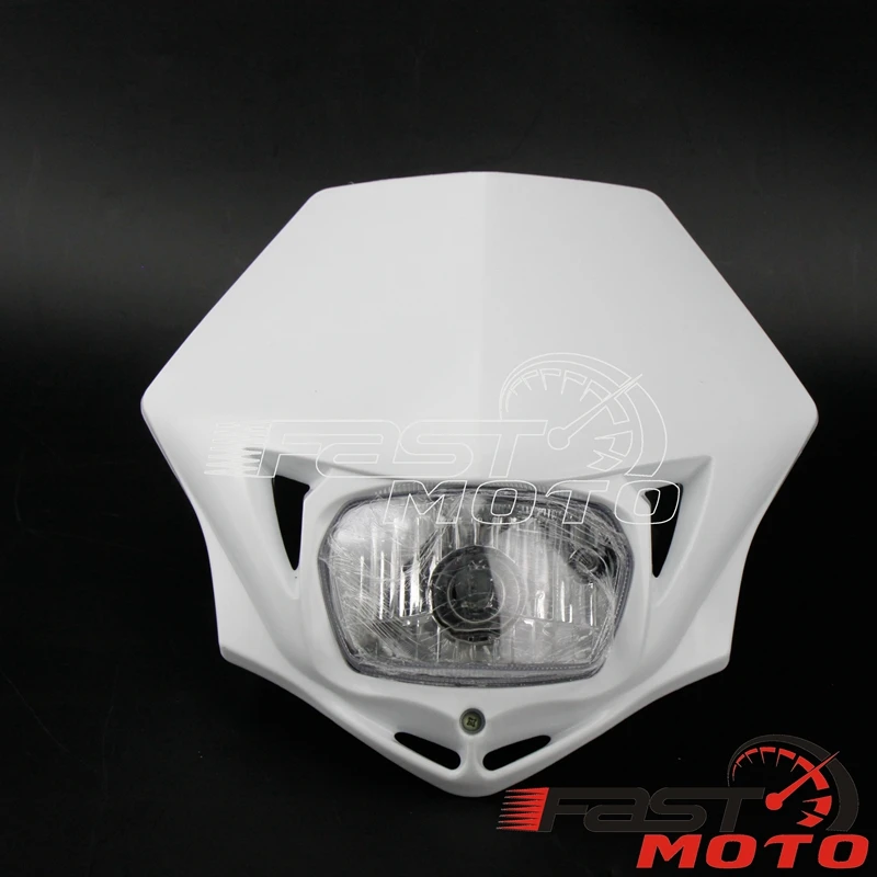 Универсальный Передний фонарь для мотоцикла внедорожного велосипеда обтекатель