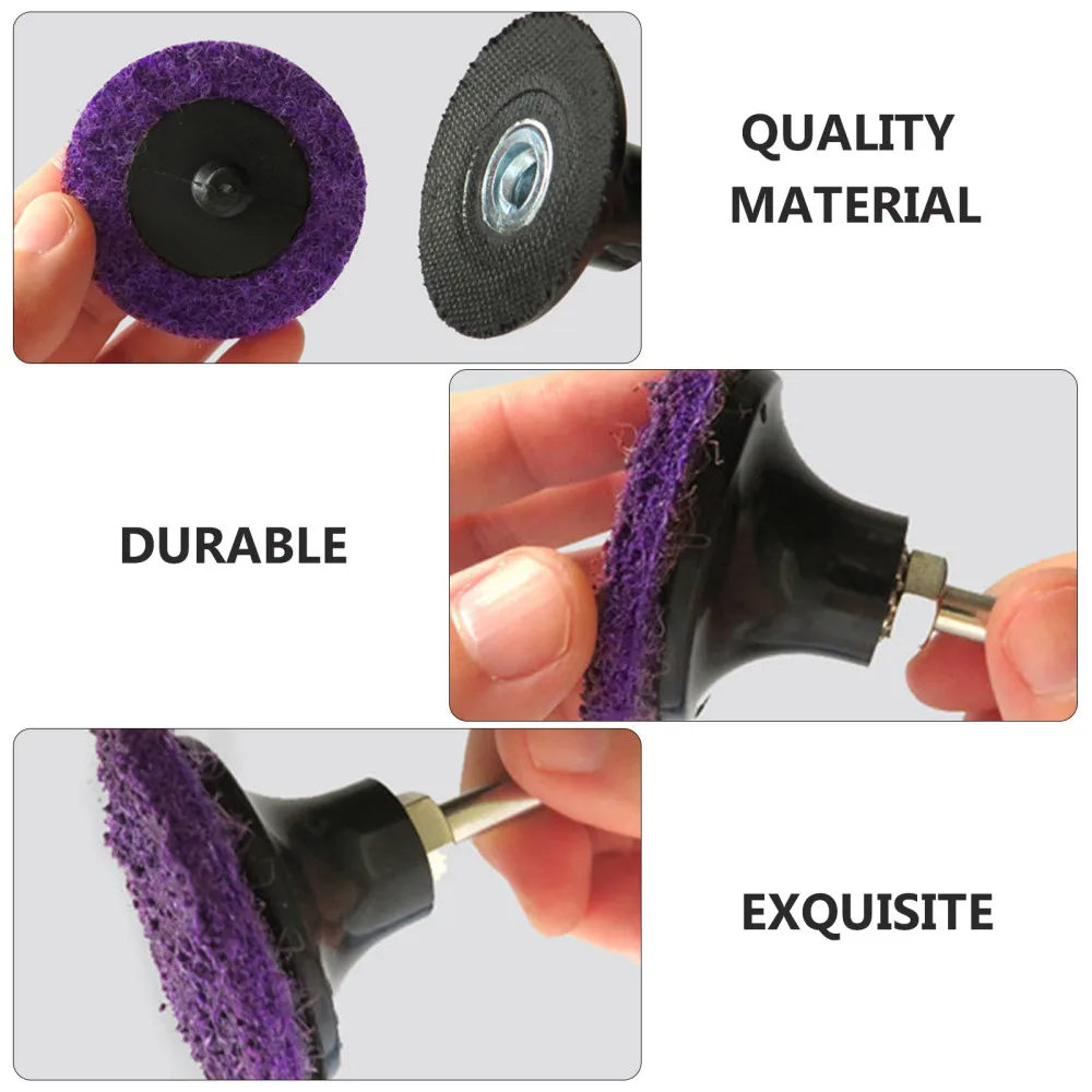 

11pcs 2 inch Sanding Discs Quick Change Discs Set Surface Conditioning Discs