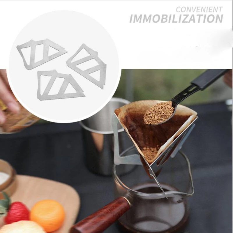 Кофе Pod капельного держатель Открытый Кемпинг Портативный Нержавеющая сталь