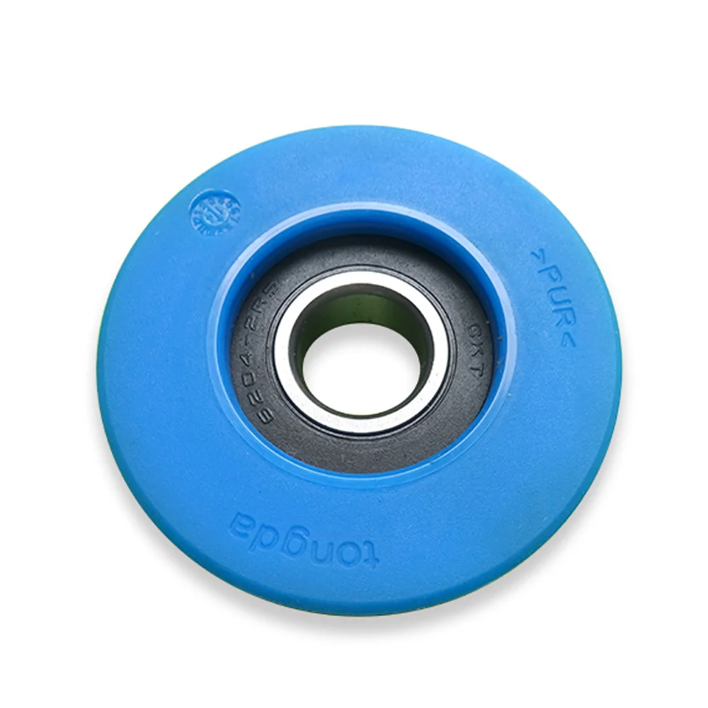 

76*25mm 6204 Blue color escalator roller 200pcs from Tongda
