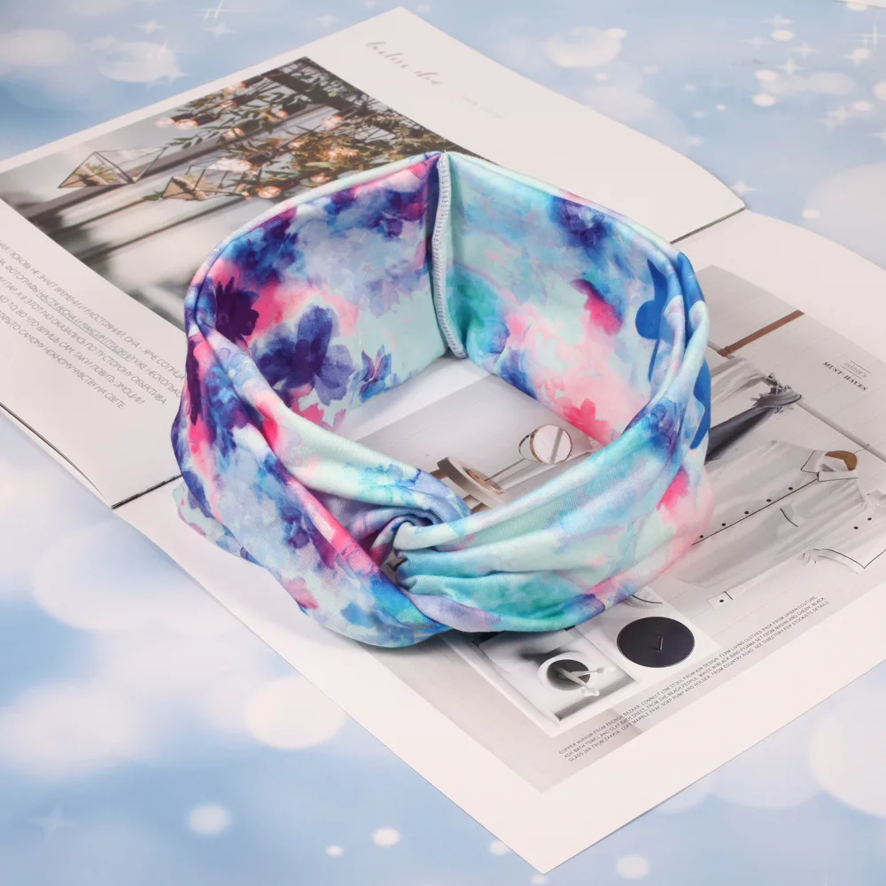 Корейский галстук-краситель Популярные повязки на голову хиджаб тёплый