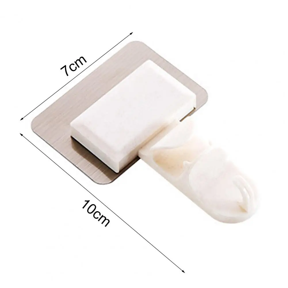 

Kitchen Accessories Wall Hanging Hook Wall Mounted Heavy Duty Damage Free Trace-proof Bathroom Towel Hook Supplies