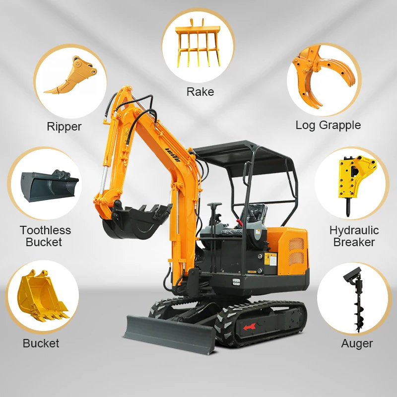 Рисунок 2 - Маленький и изысканный дизельный экскаватор