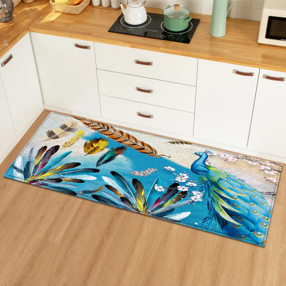 Скандинавский прямоугольный кухонный коврик входная дверь гостиная спальня